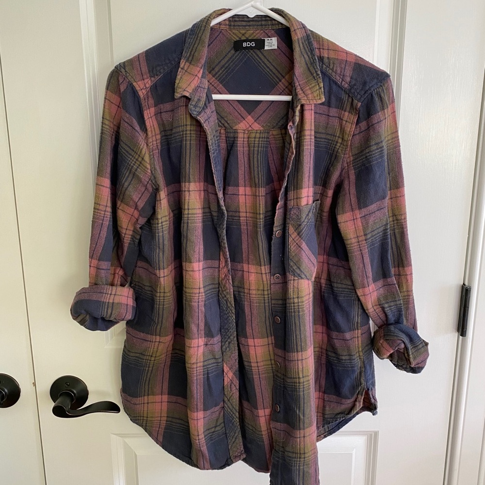 Urban outfitters flannel shirt